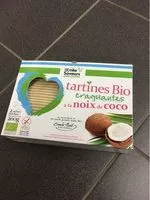 Mängden socker i Tartine a la noix de coco