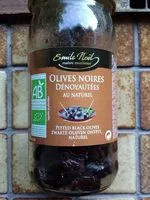 Mängden socker i Olives noires dénoyautées au naturel