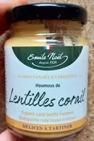 Mängden socker i Houmous de lentilles corail