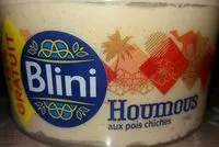 Mängden socker i Houmous aux pois chiches