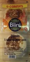 Mängden socker i Blinis à Toaster