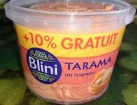 Mängden socker i Tarama au saumon (+10 % gratuit)