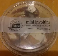 Mängden socker i Mini involtini speck italien & ricotta