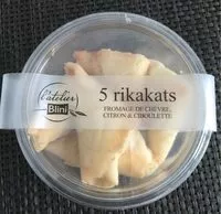 Mängden socker i 5 rikakats fromage de chèvre, citron & ciboulette