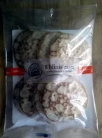 Mängden socker i 8 blinis extra
