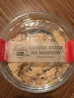 Mängden socker i Tarama extra au saumon