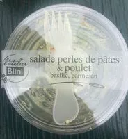 Mängden socker i Salade de poulet & pâtes collerettes