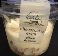 Mängden socker i Cheesecake extra citron & sablé