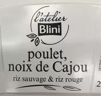 Mängden socker i Poulet noix de cajou - Riz sauvage et riz rouge