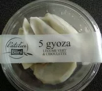 Mängden socker i 5 Gyoza Légume Vert & Ciboulette