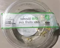 Mängden socker i Taboulé bio aux fruits secs