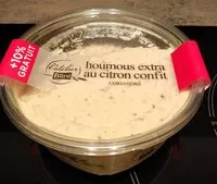 Mängden socker i Houmous extra au citron confit
