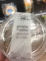 Mängden socker i Ganache fouettee chocolat et sablé