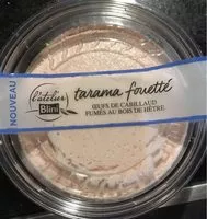 Mängden socker i Tarama fouetté