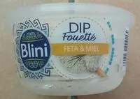 Mängden socker i DIP Fouetté Feta & Miel