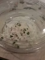 Mängden socker i Fromage frais fouetté échalotte et ciboulette