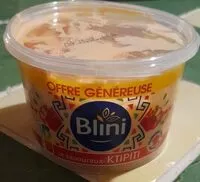 Mängden socker i Blini ktipiti