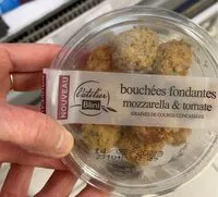 Mängden socker i Boucher fondante, mozzarella et tomates