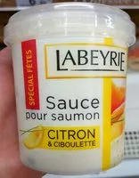 Mängden socker i Sauce pour saumon Citron & ciboulette