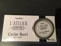 Mängden socker i Caviar Baeri