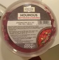 Mängden socker i Homous betteraves et agrumes