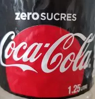 Mängden socker i Coca cola zéro sucres