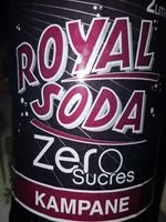 Mängden socker i Royal soda zéro sucre Kampane