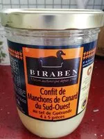 Mängden socker i Confit de canard du sud ouest
