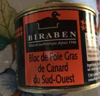 Mängden socker i Bloc foie gras du sud ouest