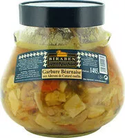 Mängden socker i Garbure bearnaise aux ailerons de canards confits BIRABEN