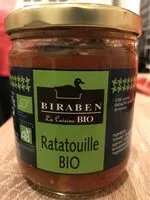 Mängden socker i Ratatouille BIO