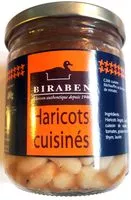 Mängden socker i Haricots cuisinés