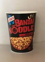 Mängden socker i Banzaï Noodle