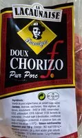 Mängden socker i Chorizo Pur Doux