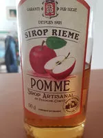 Mängden socker i Rieme sirop de pomme