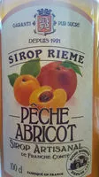 Mängden socker i Sirop Pêche Abricot