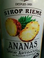 Mängden socker i Sirop ananas