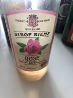 Mängden socker i Sirop de rose RIEME