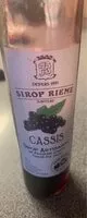 Mängden socker i Sirop artisanal saveur cassis