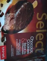 Mängden socker i Select chocolat cookies et sauce au chocolat