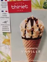 Mängden socker i 6 Cornets vanille