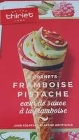 Mängden socker i Cornet framboise pistache