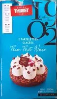 Mängden socker i 2 tartelettes glacées façon Forêt noire