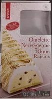 Mängden socker i Omelette Norvégienne Rhum Raisin
