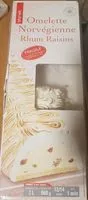 Mängden socker i Omelette norvégienne Rhum Raisins