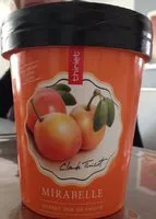 Mängden socker i Sorbet Mirabelle