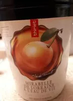 Mängden socker i Mirabelle de Lorraine à l'eau de vie