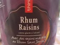 Mängden socker i Rhum raisin