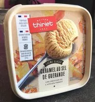 Mängden socker i Crème glacée au caramel au sel de guérande