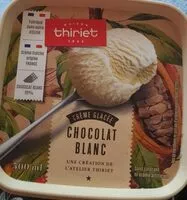 Mängden socker i Creme glacee chocolat blanc